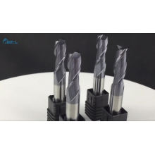 BFL Nano Coated Square Series End Mills,Solid Carbide 4 Flute Square End Mill Coating